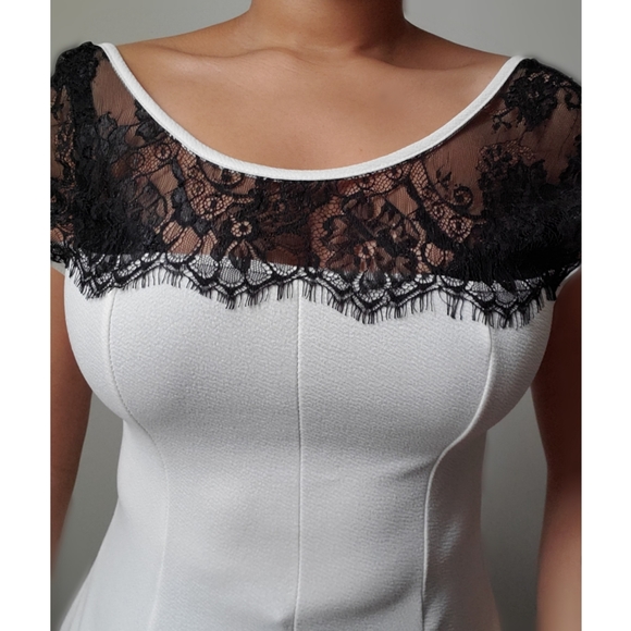 Dressy Sleeveless Top, White, Size S - Picture 2 of 7